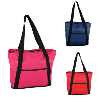 Strapped tote bag