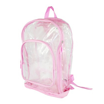 Clear PVC backpack