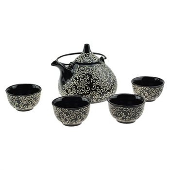Ceramics teapot set