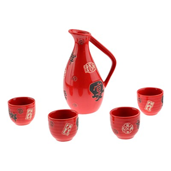Ceramics wine pot set