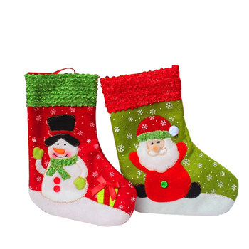 Santa Decoration Socks
