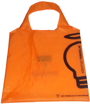 Light Bulb Reusable Foldable Shopping Bag