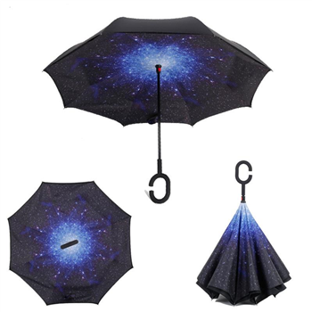 Double Layer Inverted Rain Umbrella