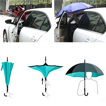 Double Layer Inverted Rain Umbrella