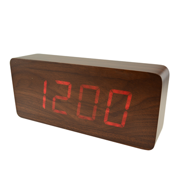 Rectangular Wooden Clock