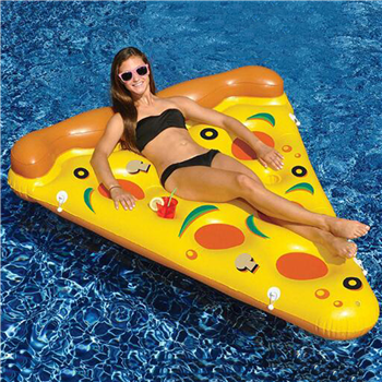 Inflatable Pizza Floating Bed