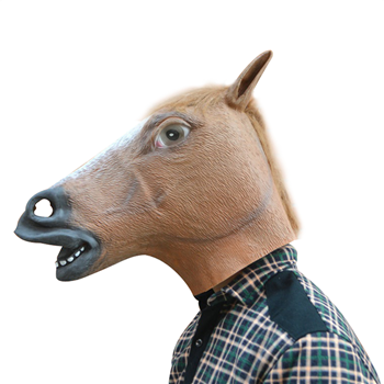 Latex Horse Mask