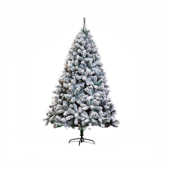 PVC Flocked Snow Christmas Tree