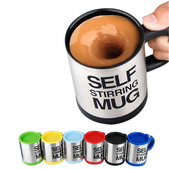 Self-Stirring Coffee Mug