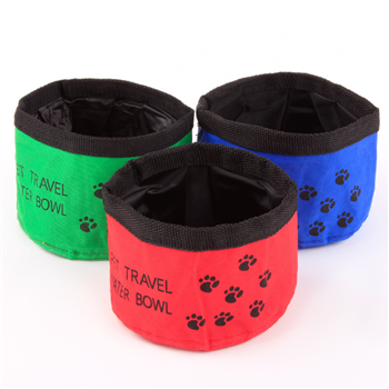 10OZ Foldable Water-proof  Dog Bowl