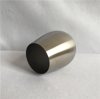 Stainless steel egg-shaped cup