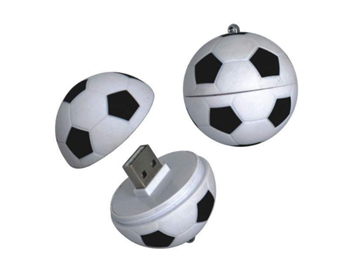 Football Keychain USB Flash Drives-8GB