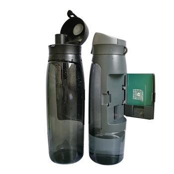 Water Bottle With Storage Compartment