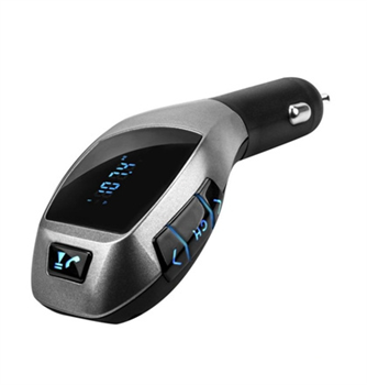 Wireless in car bluetooth FM Transmitter with USB & TF Card ports