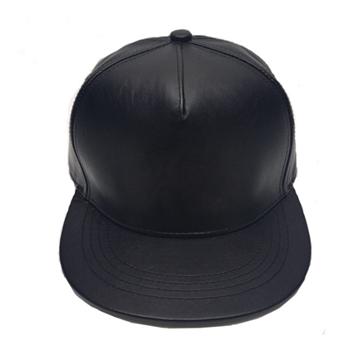 PU leather cap