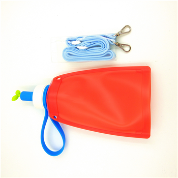 10OZ Children Collapsible Silicone Water Bottle