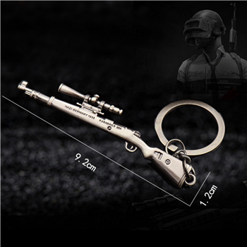 PUBG Assault Gun Shape Keychain