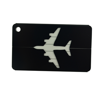 Durable Airplane Aluminum Luggage Tag