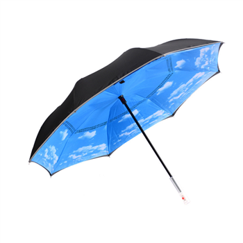  LED Safety Car Umbrella Inverted 
