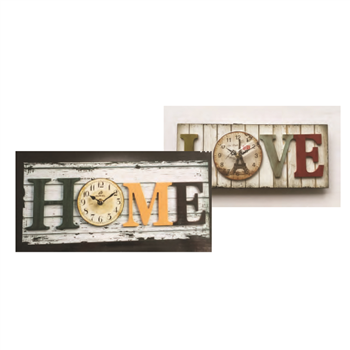 Decorative Wooden Wall Clock 