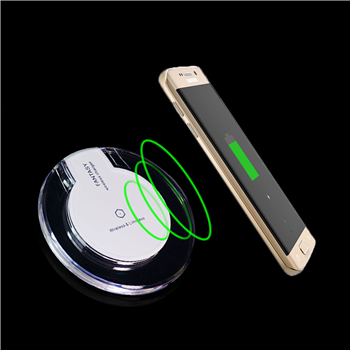 Wireless Charger with Blue Led Light