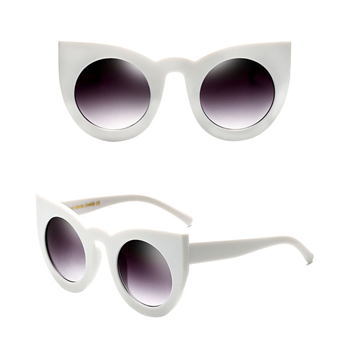 Fashion Cat Eye Cutout Polarized Sunglasses