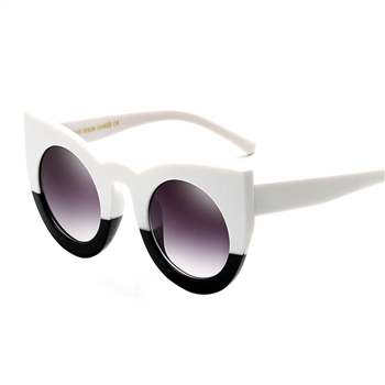 Fashion Cat Eye Cutout Polarized Sunglasses