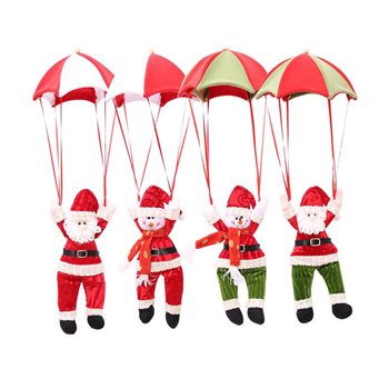 Santa Claus With Parachute