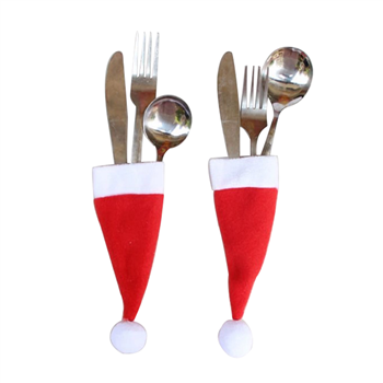 Christmas Hat Knives and forks Cover