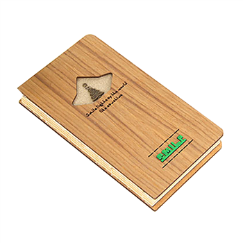 Wooden Cover Notebook