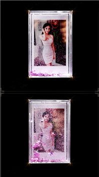 Liquid-filled Acrylic Picture Frame