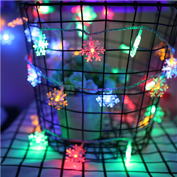 Snow String Light for Christmas-Plug in Lights