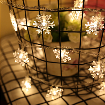 Snow String Light for Christmas-Plug in Lights