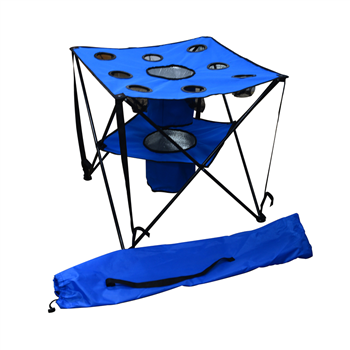 Beach Folding Table With 8 Cup holder