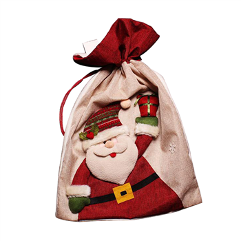 Santa Drawstring Bag