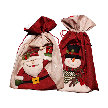 Santa Drawstring Bag
