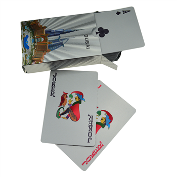 Silver Foil Playing Cards