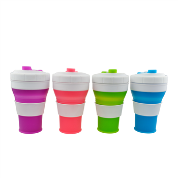 15OZ Collapsable Silicone Coffee Cup