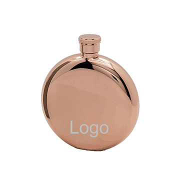5OZ Stainless Steel Round Flask