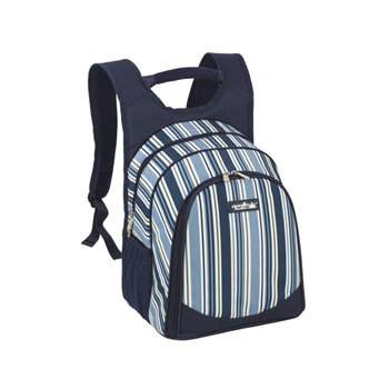 4 Person Picnic backpack with cooler 