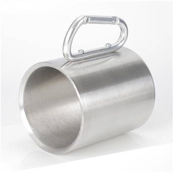 10OZ Carabiner Handle Stainless Steel Mug