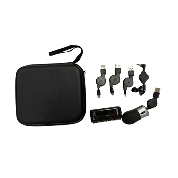 USB Adapter, USB mouse, Headphones Travel Kit 