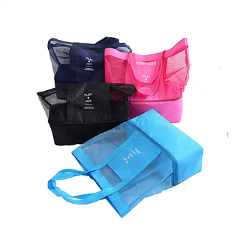2 - in - 1 beach bag with cooler