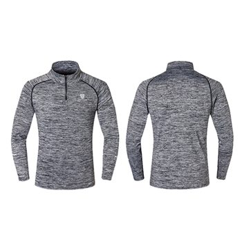 Men's Long Sleeve Sport Zip Quick Dry Pullover