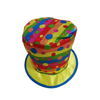 Polka Dot Clown Hat