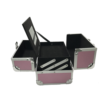 Cosmetic Box with Two Trays