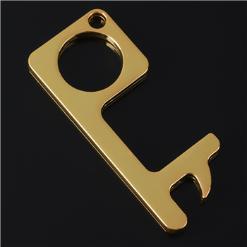 No-Touch EDC Door Opener Tool Clean Keychain