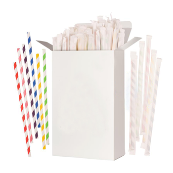 Individually Wrapped Paper Straws