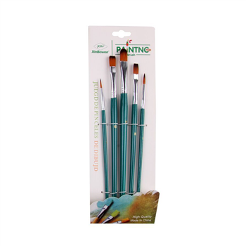  5pcs  Paint Brushes for Watercolor Oil Acrylic Painting