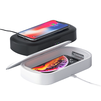 UV Phone Sanitizer with Wireless Charging  Pad